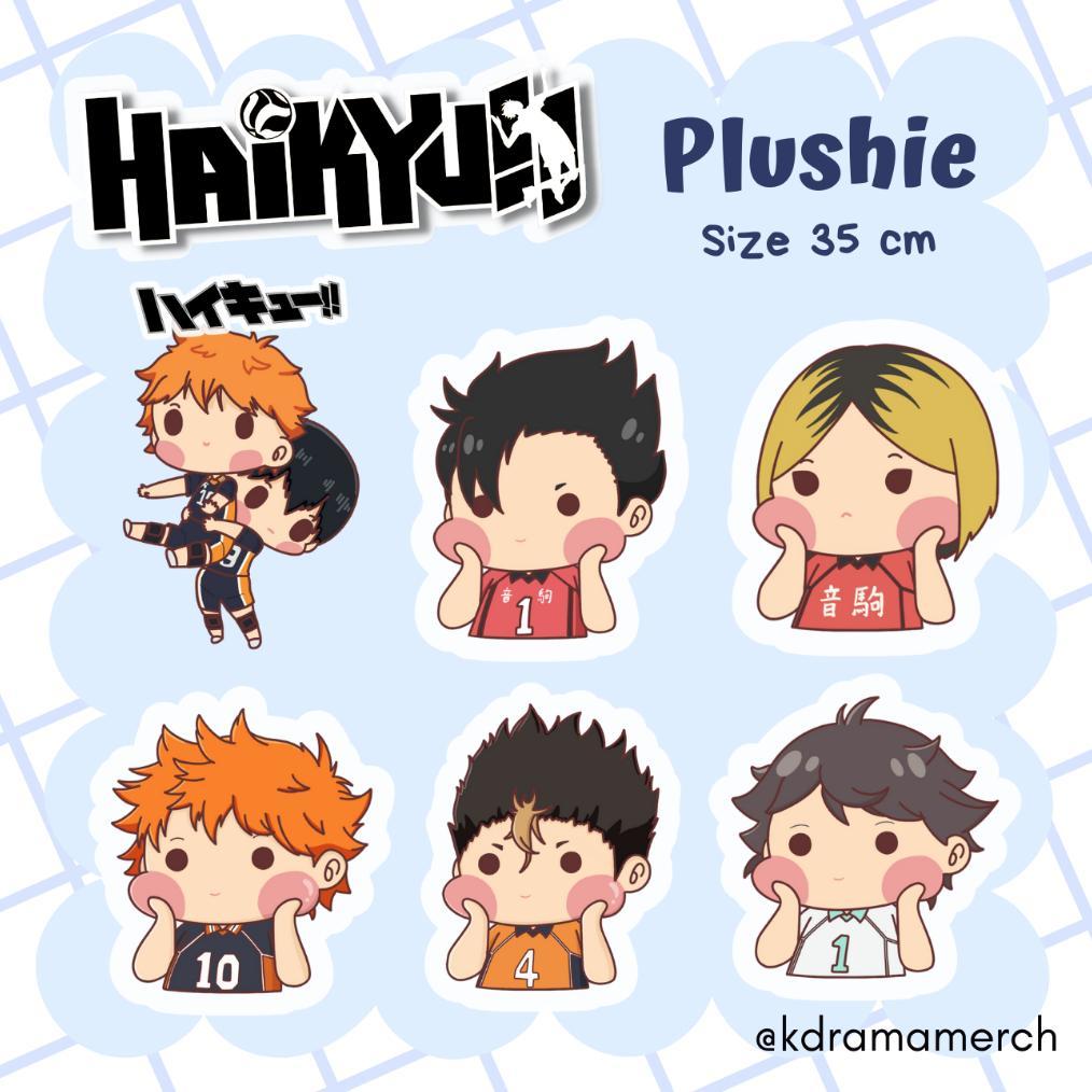 HAIKYUU PLUSHIE / STUFFED DOLL / BONEKA STUFFED PLUSH / HAIKYUU / HAIKYUU / HINATA SHOYO / TSUKISHIM