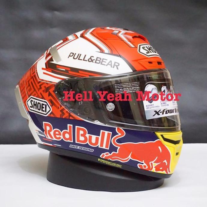 Shoei X14 Pull Bear Ant Edition Shoei Clone 1:1 BONUS Sarung Kepala LA