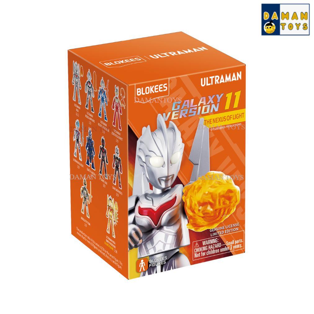 Blind Box Ultraman Noa Blazar Earth Garon Nexus Blokees Figure seri 11 ( 1PCS )