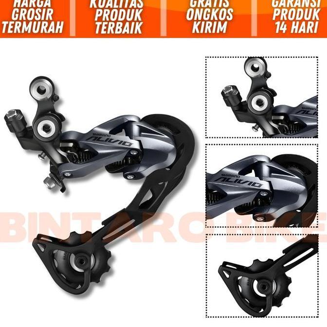 RD Shimano Alivio 8/9/10 Speed Rear Derailleur M4000 Sepeda Lipat MTB Roadbike DLL