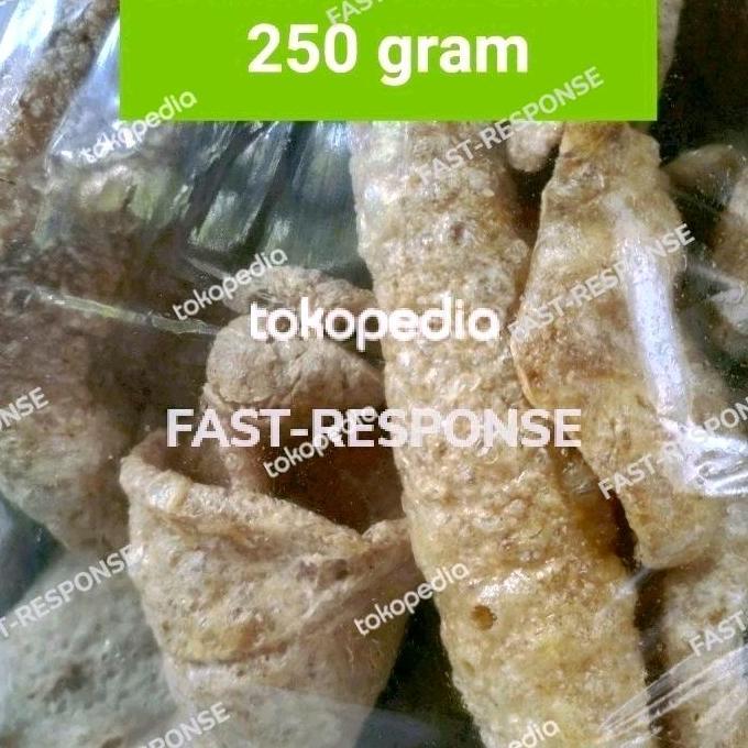 250 gram kerupuk kulit babi b2 kwecap sayur