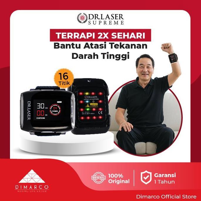 PRATAMASHOPSEMBILAN - DR LASER SUPREME 16 TITIK ALAT TERAPI HIPERTENSI KESEHATAN TERAPI