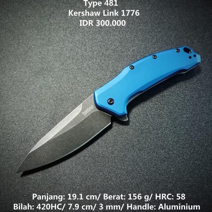 Pisau Outdoor Kershaw Link 1776