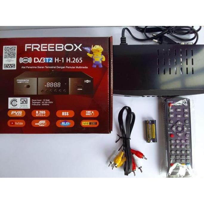 Set Top Box TV Digital Support WiFi Bisa untuk TV Tabung dan LED Resolusi Full HD