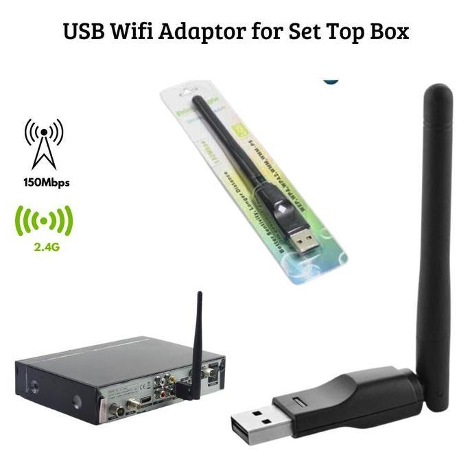 USB WIFI Adaptor / USB WIFI DONGLE Untuk STB / PC / Set Top Box
