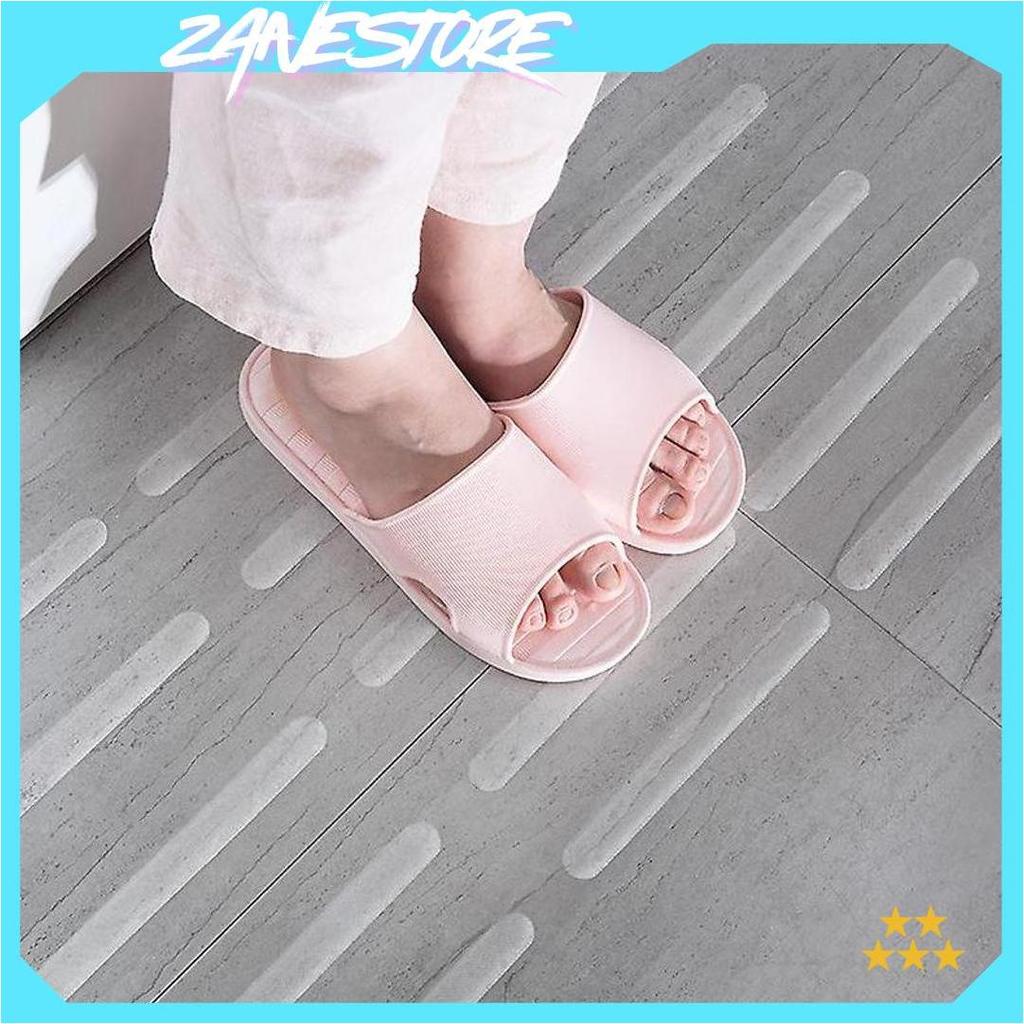 Stiker Anti Slip Lantai Kamar Mandi Shower Strips Tangga (1 SET ISI 5 PCS) BD Promo Puncak