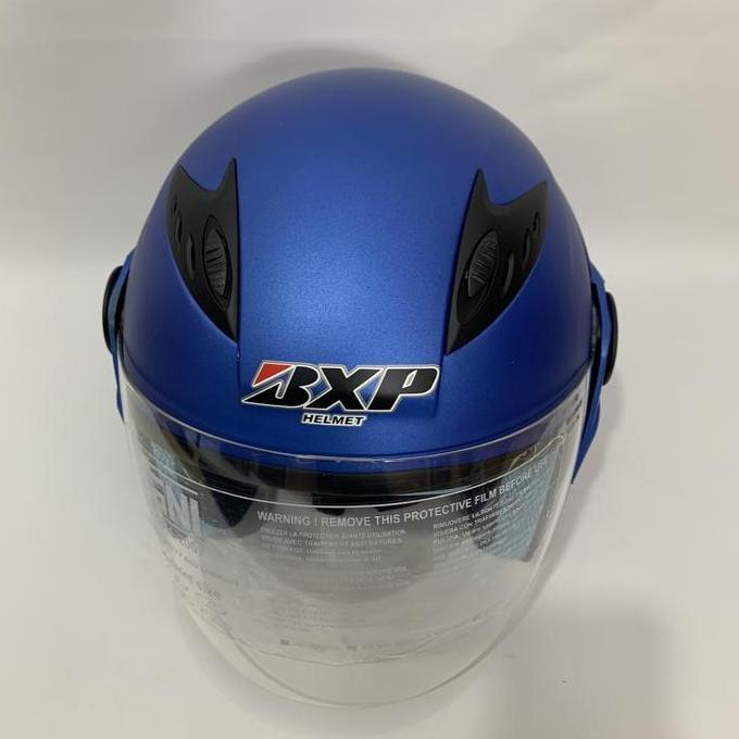 Helm Vision Biru Doff - Helmet SNI Dewasa BXP