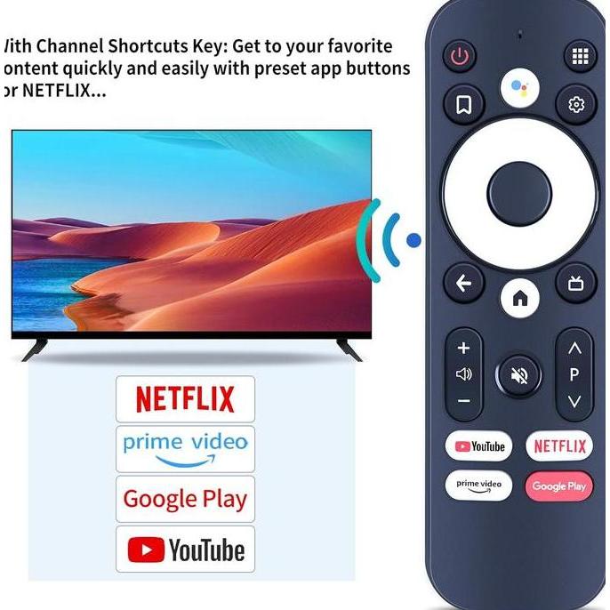 Remote Control For C98 TV Box MXQ Mini Smart TV Stick Bluetooth Voice
