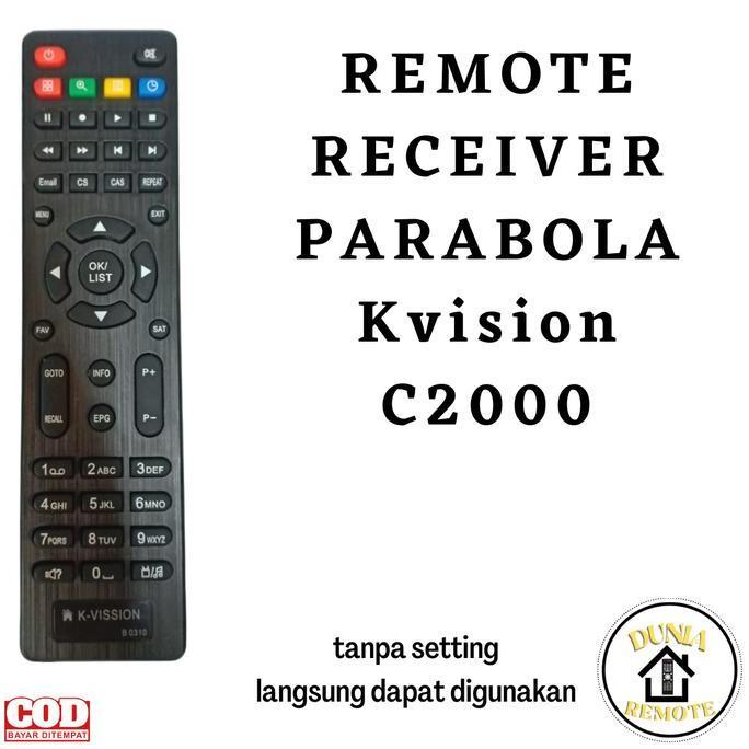 Remot / Remote Receiver Parabola TOPAS B0301 / K-vision BROMO C2000 / TOPAS / KVISION BROM