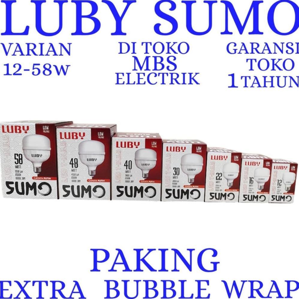 BOHLAM LED / LAMPU LED LUBY SUMO