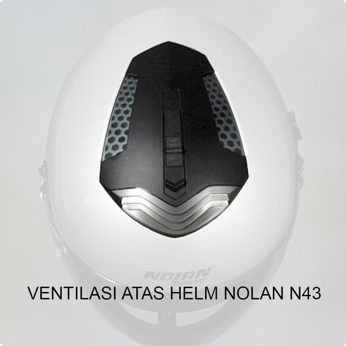 Panel Set Ventilasi Atas Helm Nolan N43