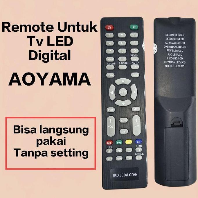 Remot Remote Tv AOYAMA Lcd / Led Digital