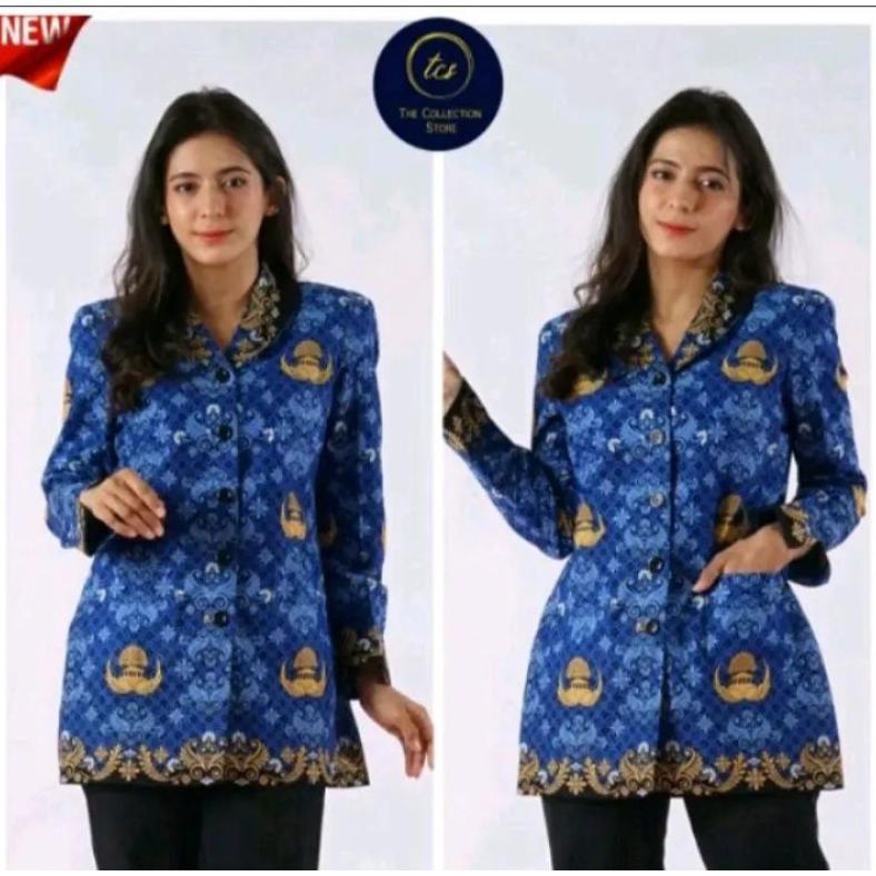 Tahan Lama Seragam Korpri Terbaru 2022 //Batik Korpri Pria Wanita Full Furing