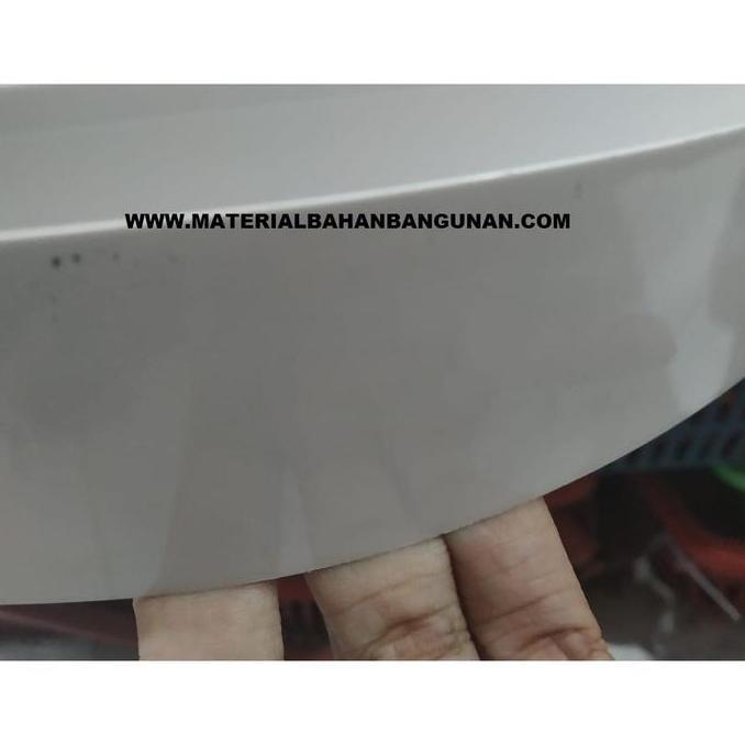 Taco List Edging 1 x 4 cm x 10 Meter Putih Kilap Pelapis Pinggiran HPL