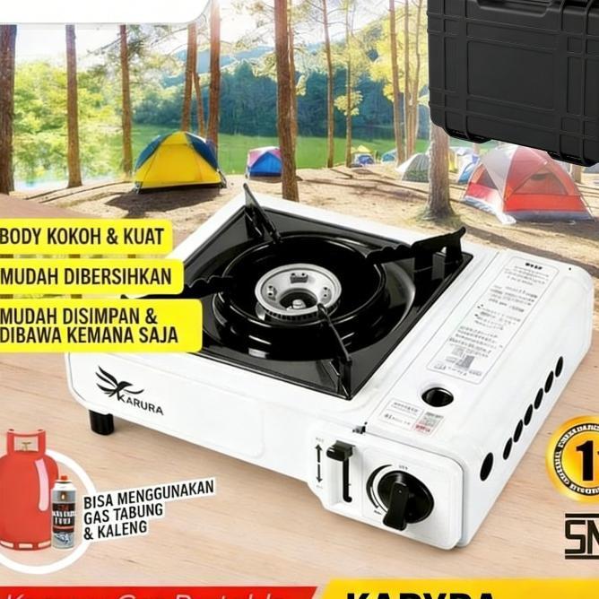Kompor Portabel 2-In-1 / Kompor Portabel / Kompor Camping / Kompor Piknik / Kompor Portabel Hemat / 