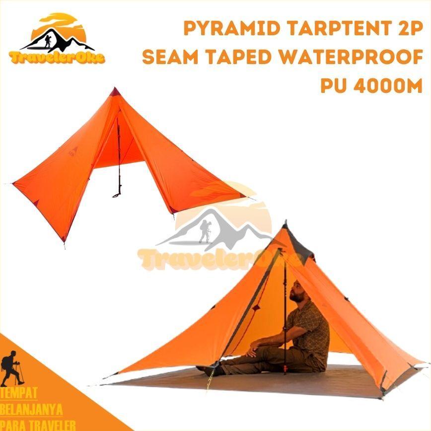 Tenda Tarptent Tarp Tent Pyramid Piramid Bushcraft Ultralight Dapur Camping Anti Badai