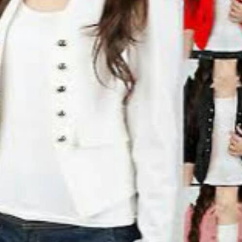 Blazer Wanita Lengan Panjang Wolfis Kancing 8