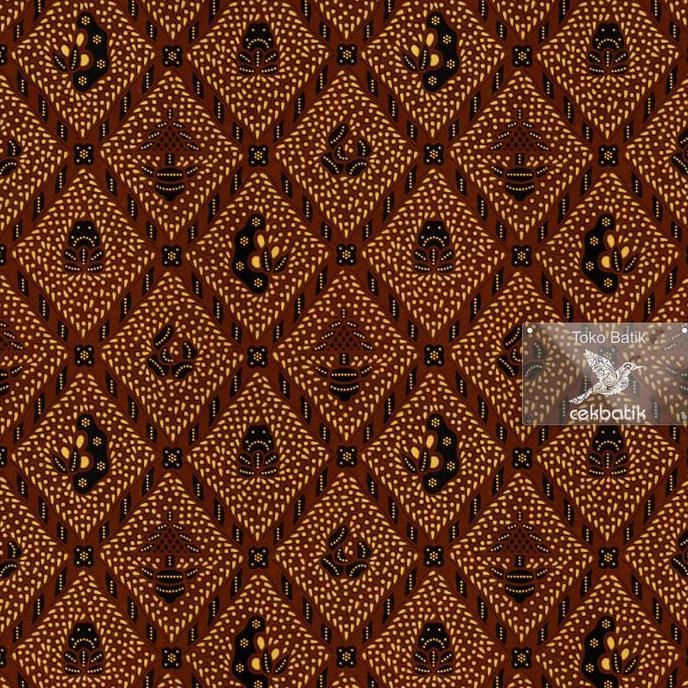 [] kain batik - EXC Prima Motif Batik Sidomukti Classic (SOGA MERAH)