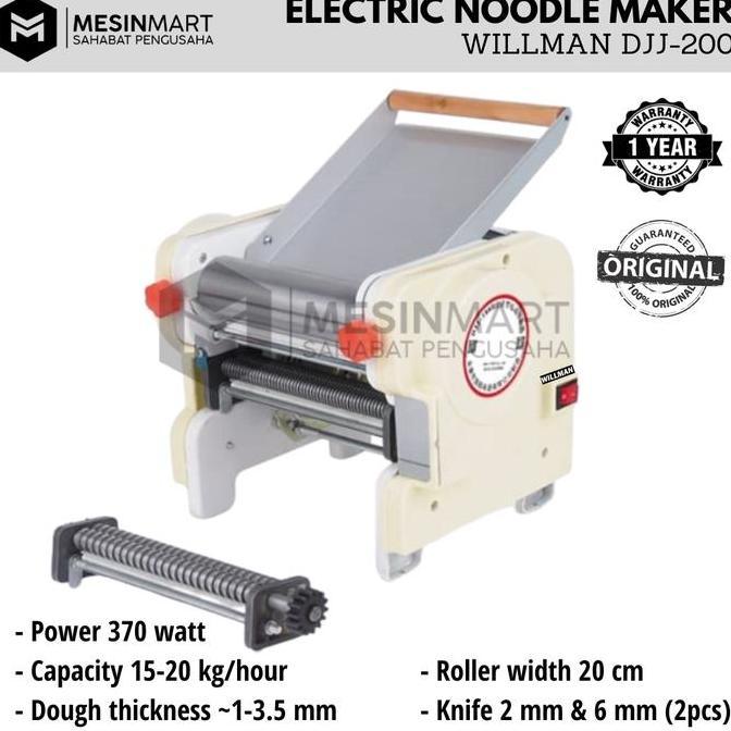 Cinare- Mesin Penggiling Mie/ Noodle Maker Djj-160/Djj-200