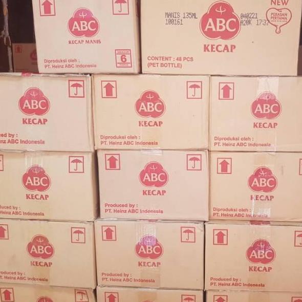 Abc Kecap Manis Botol Plastik 135Ml Dus Isi 48 Botol
