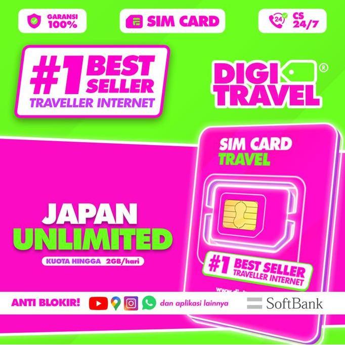 SIM Card Jepang Unlimited Data Internet | Simcard Jepang Unlimited | Sim Card Simcard Japan Unlimite