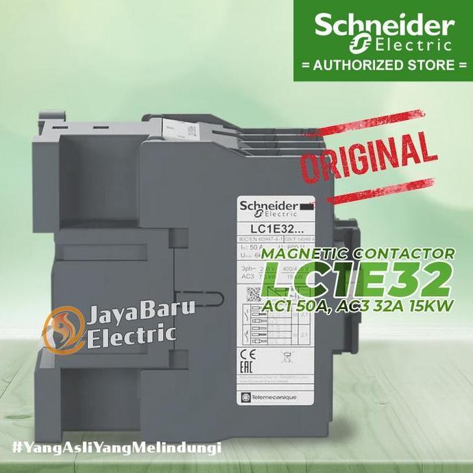 tidarsadewo / SCHNEIDER Kontaktor Contactor LC1E32 LC1E3201 LC1E3210 LC1E3210B7 LC1E3210E7 LC1E3210F