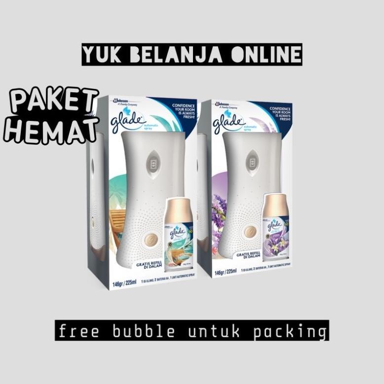 Glade Matic Device + Refill Alat Pengharum Ruangan Otomatis pengharum ruangan