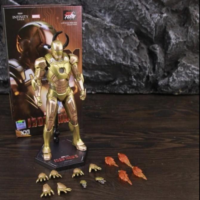 Promo Zd Toys Im 3 Iron Midas Man Mark 21 Original Figure