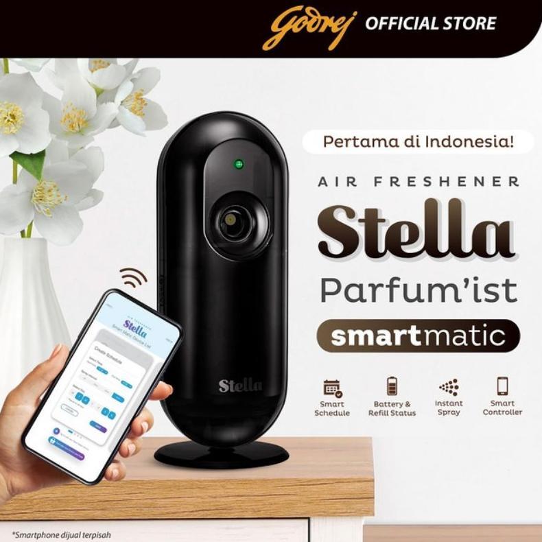 Stella Matic Parfum'ist Smart Matic Pengharum Ruangan Otomatis Bluetooth pengharum ruangan