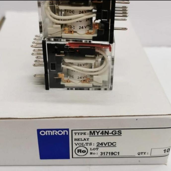 tidarsadewo / Relay Omron MY4N-GS 24VDC MY4N ORIGINAL Omron Diskon