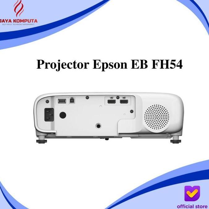 Proyektor Epson Eb-Fh54 Wifi Wireless 4.100 Lumens Full Hd Pengganti Eb-Fh52 - Eb-Fh54