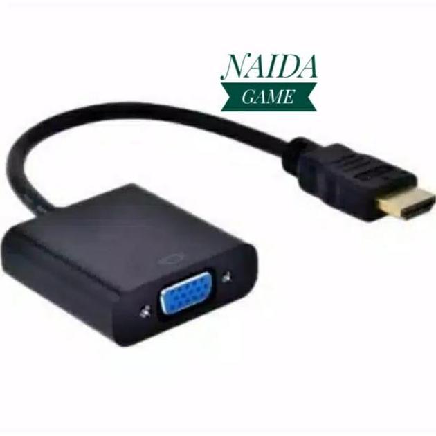 Dunwx- Collegare- Converter Hdmi To Vga / Kabel Sambungan Hdmi To Vga Monitor