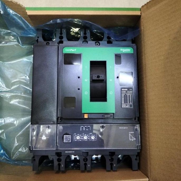 verazoo / MCCB NSX400N 4P 400A NSX 400 N 4P 400A TM400D breaker Diskon