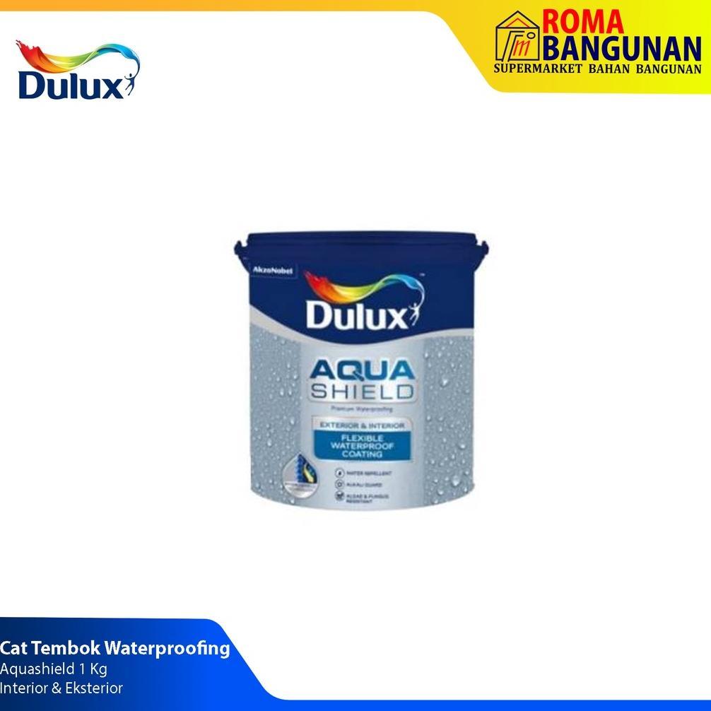 NEW Dulux Aquashield Cat Tembok Interior & Exterior Waterproof 1kg [terbaik][terlaris]