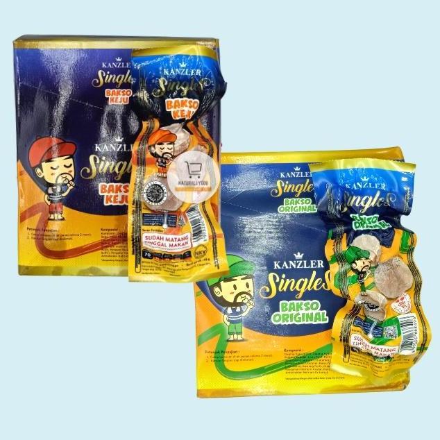 (1Box) Kanzler Singles Kanzler Bakso Singles Siap Makan (Isi 12Pcs)