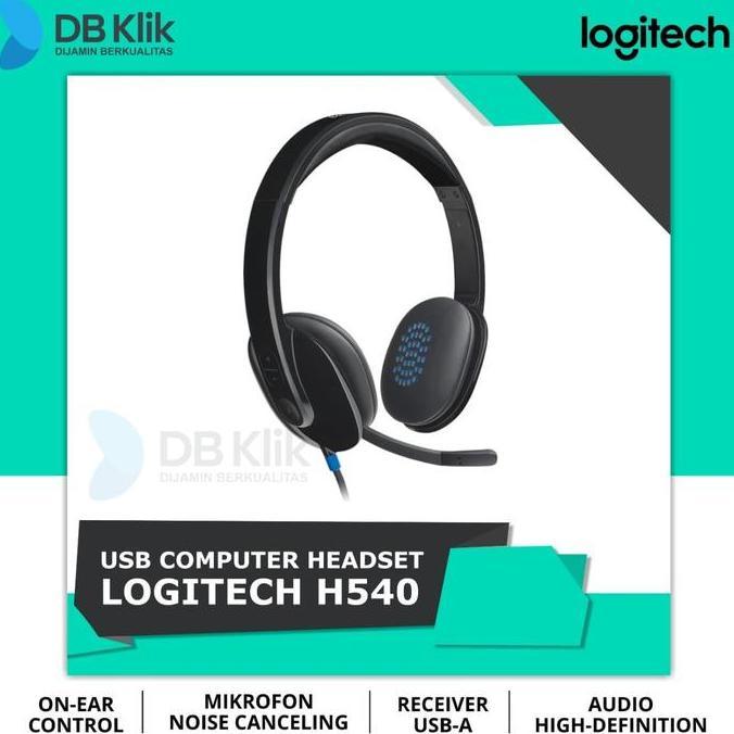 Headset USB Logitech H540