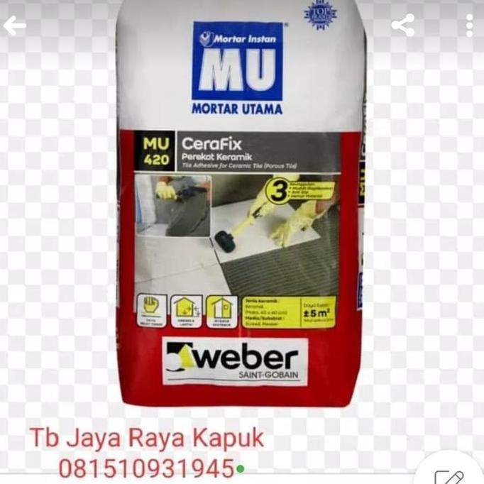 TERMURAH - MU420 mu 420 mu-420 perekat keramik standar