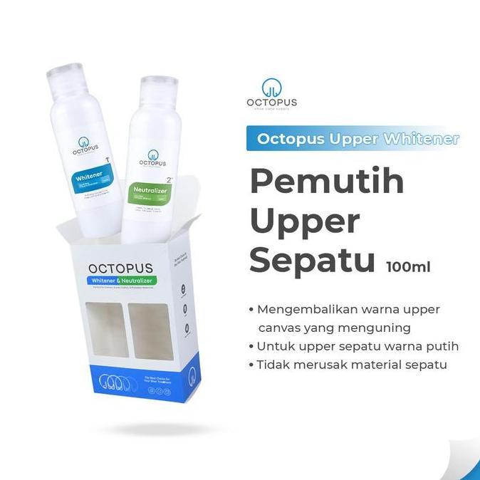 Giy- Pemutih Upper Sepatu - Octopus Shoe Cleaner Pemutih Sepatu Putih Yang Menguning Upper Whitener 