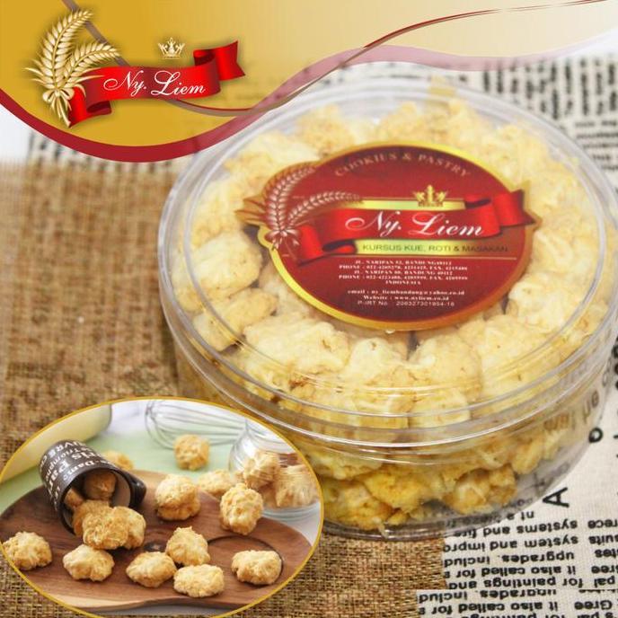 Butter Cheese Kue Kering Ala Ny. Liem 1 Toples