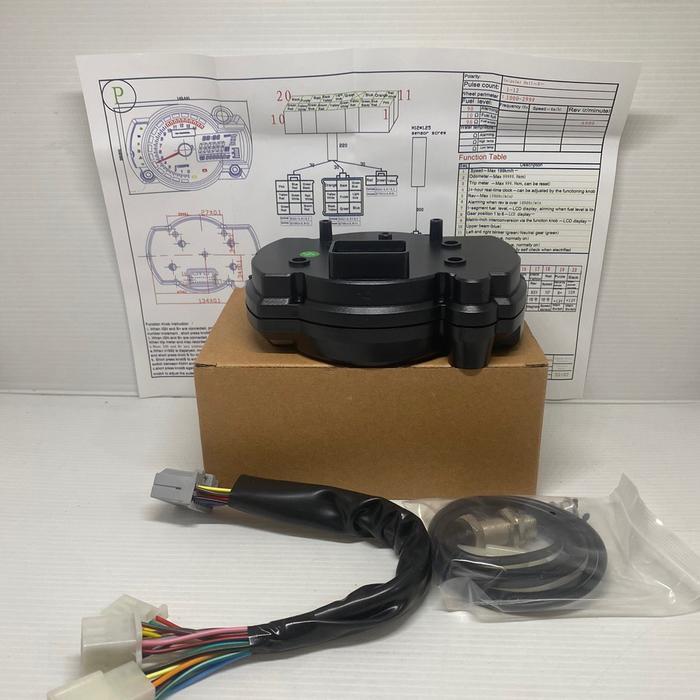 Spidometer Model Koso Digital Plus Sensor Magnet Original Dan Terpercaya