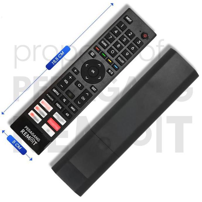 Ready Remot Pengganti untuk Remote TV LCD LED Android Smart TV 43A6500H 50A6500H 55A6500H 32A4200G 4