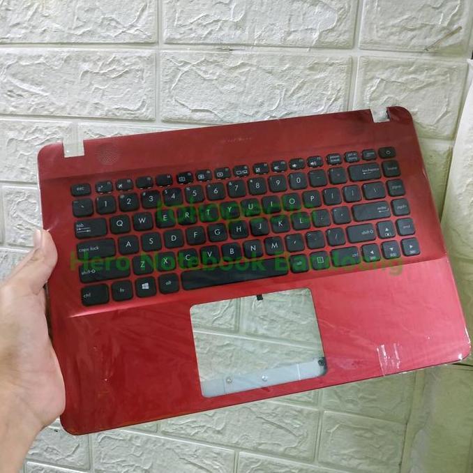 Frame Keyboard Asus X441 X441Ua X441Ma X441M Merah Original