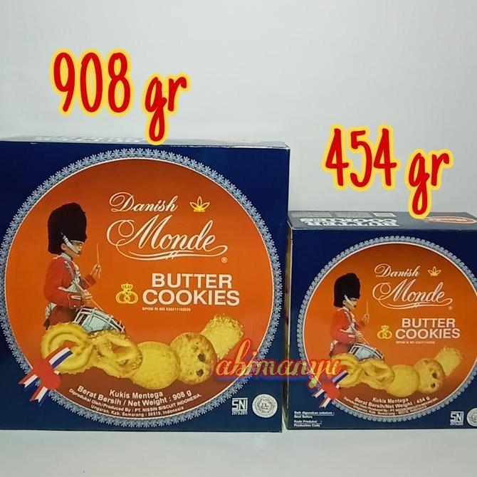 Danish Monde Butter Cookies Kaleng