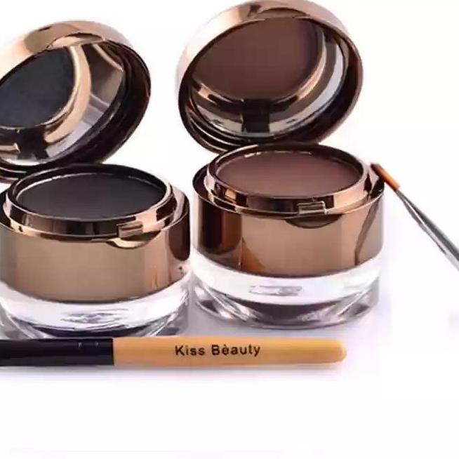 EYEBROW KISS BEAUTY ALIS EYELINER 2in1 GEL POWDER
