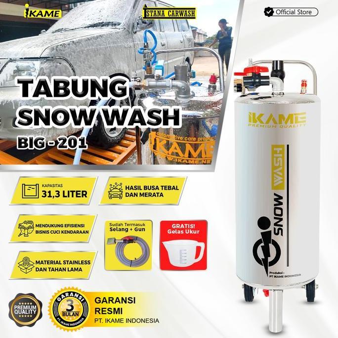 Tabung Snow Wash Big Stainless 201 ( ikame )
