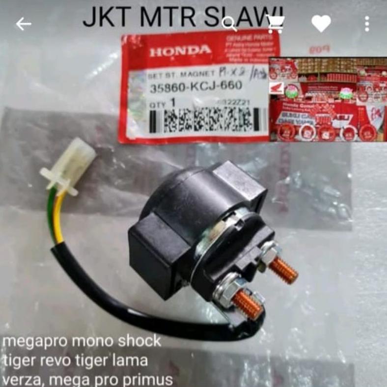 35860-KCJ-660 SWITCH STARTER BENDIK STARTER TIGER REVO TIGER LAMA MEGAPRO MONOSHOCK VERZA MEGAPRO PR