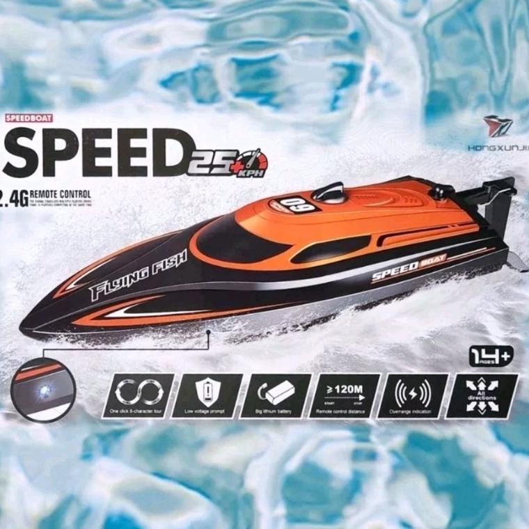 bestpromo rc speed boat 2,4ghz propo high power 25km/h mainan kapal remote control super power speed