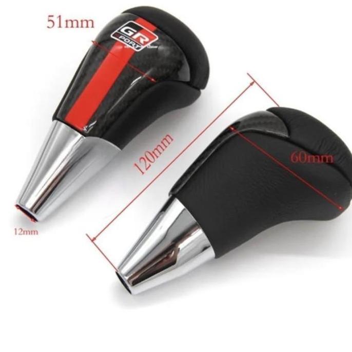 SHIFT KNOB GR SPORT REAL CARBON INNOVA REBORN TOYOTA READY