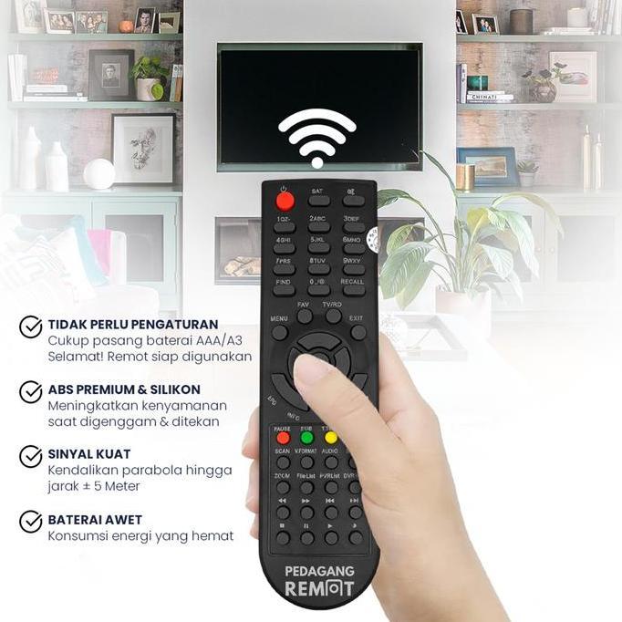 Ready Remot Remote Receiver Parabola Tanaka T-21Remot Remote Receiver Parabola Tanaka T-21