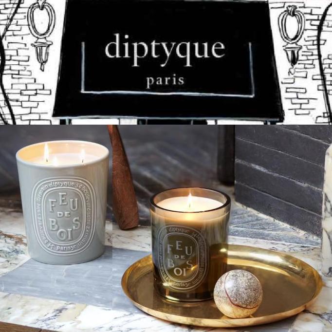 Diptyque Paris Candle Feu De Bois Baies - Original